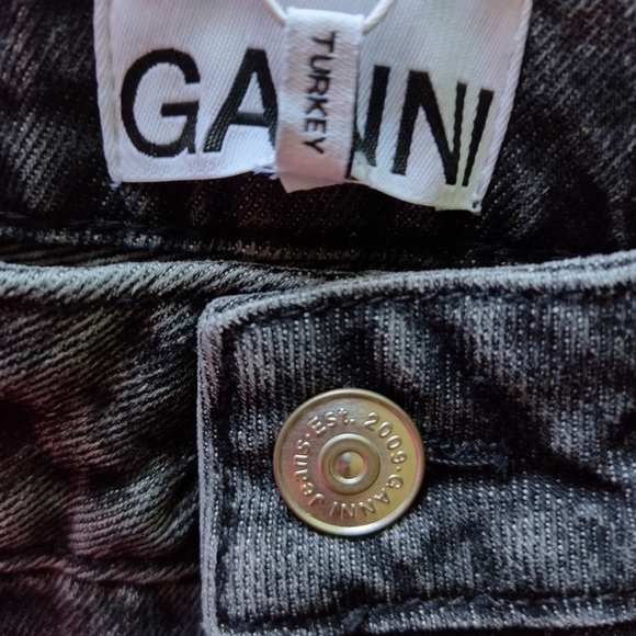 Ganni Phantom Jeans Pants Size 26 New - Picture 5 of 10